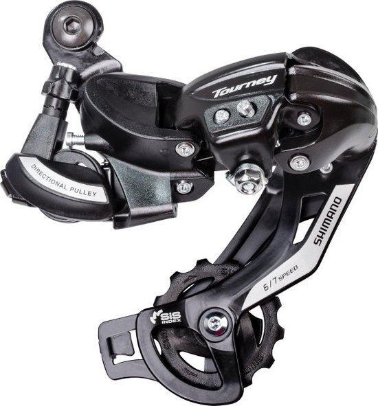Achterderailleur Shimano Tourney TY500 - 6/7 speed - directe, Fietsen en Brommers, Fietsaccessoires | Overige Fietsaccessoires