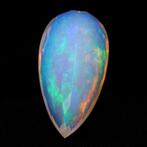 Wit Opaal - 17.25 ct - nternational Colored Gemstone, Sieraden, Tassen en Uiterlijk, Edelstenen, Nieuw