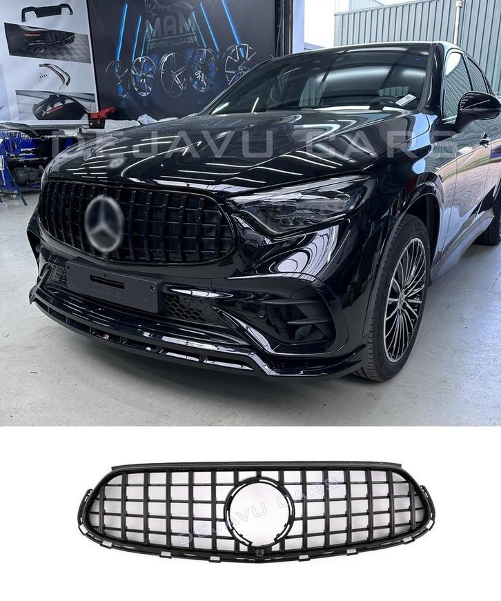 AMG Look Front Grille voor Mercedes GLC X254 C254, Auto diversen, Tuning en Styling, Ophalen of Verzenden