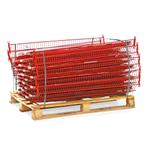 Gebruikte Draadmand  L: 1210, B: 690, H: 400 (mm) rood