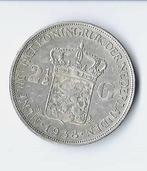 Nederland. Wilhelmina. 2 1/2 Gulden 1938 (grof haar) (Zonder, Postzegels en Munten, Munten | Nederland