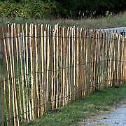 Kastanjehout Engels Hekwerk 8-9cm h122cm 5m, Tuin en Terras, Schuttingen, Nieuw, Ophalen of Verzenden