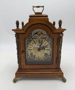 Tafelklok - Brons, Hout, eik - 1960-1970, Antiek en Kunst, Antiek | Klokken