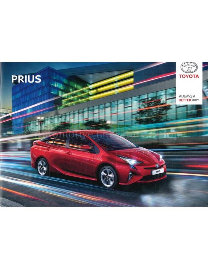 2016 TOYOTA PRIUS BROCHURE NEDERLANDS, Boeken, Auto's | Folders en Tijdschriften, Toyota