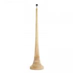 Jovany vloerlamp Ø25x135 cm - hout naturel - OUTLET B, Ophalen of Verzenden, Nieuw