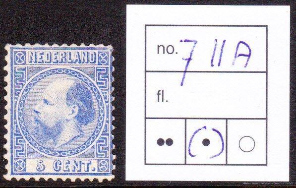 Nederland 1867 - Koning Willem III - NVPH 7IIA, Postzegels en Munten, Postzegels | Nederland