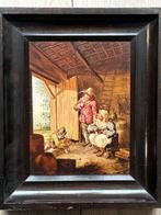 Hollandse school (XIX) - Schuur interieur