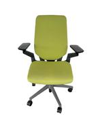 Refurbished Steelcase Gesture Bureaustoel, Full Option, Groen, Ergonomisch, Bureaustoel, Zo goed als nieuw