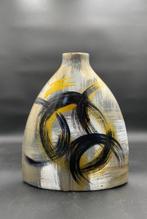 Vaas - Sculpturale Boho Chic vaas - Artistiek middelpunt,, Antiek en Kunst, Antiek | Glas en Kristal