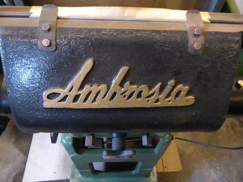Macchina da Stampa Ambrosia A Caratteri Mobili Industriale, Antiek en Kunst, Antiek | Wandborden en Tegels