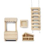 Lundby Poppenhuis Houten Poppenhuismeubels Diy - Spelenset, Ophalen of Verzenden, Nieuw