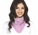 Roze Sjaal Bandana, Verzenden, Nieuw