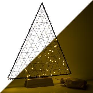 Kerstboom op voet | Lumineo | 30 x 38 cm (Led, Binnen), Diversen, Kerst, Nieuw, Verzenden
