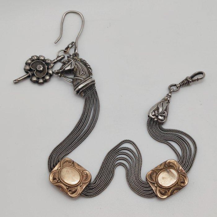 Zonder minimumprijs - Borstornament Zilver, Sieraden, Tassen en Uiterlijk, Antieke sieraden