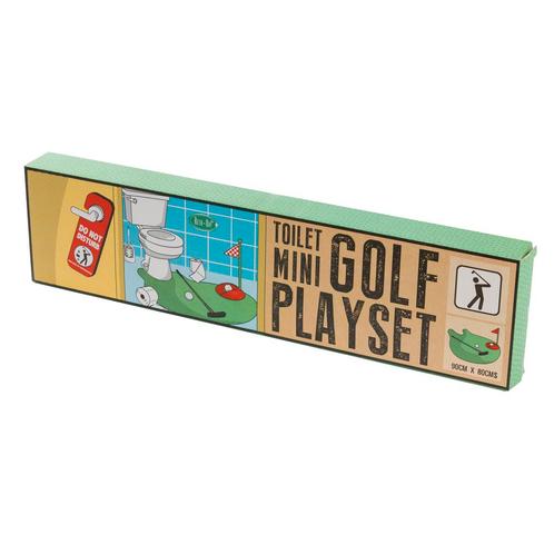 Retr-Oh Minigolf / Toilet Golfspel  van €11,95 voor €8,36, Hobby en Vrije tijd, Gezelschapsspellen | Bordspellen, Ophalen of Verzenden