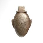 Oud-Egyptische stijl Zilver Hart Amulet