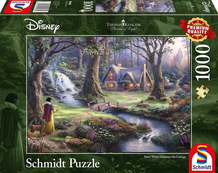 Disney - Sneeuwwitje Puzzel (1000 stukjes) | Schmidt -, Hobby en Vrije tijd, Denksport en Puzzels, Nieuw, Verzenden