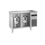 GGM Gastro | Biertoonbank PREMIUM - 1550x700mm - 2 deuren |, Verzenden, Nieuw in verpakking, Hotelinrichting