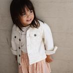 Spijkerjasje Esha (off white), Kinderen en Baby's, Kinderkleding | Maat 98, Nieuw, LEVV, Meisje, Jas
