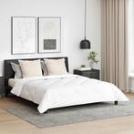 vidaXL Dekbed met Kussens 3 pcs Wit Microfiber en Dons, Verzenden, Nieuw, Wit