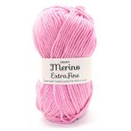 DROPS Merino Extra Fine Uni Colour - 25 roze - Wol Garen, Hobby en Vrije tijd, Breien en Haken, Ophalen of Verzenden, Nieuw
