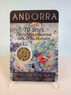 Andorra. 2 Euro 2018 Diritti dellUomo + Costituzione (2
