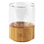 RBL Theeglas 200ml Bamboe, Ophalen of Verzenden, Nieuw