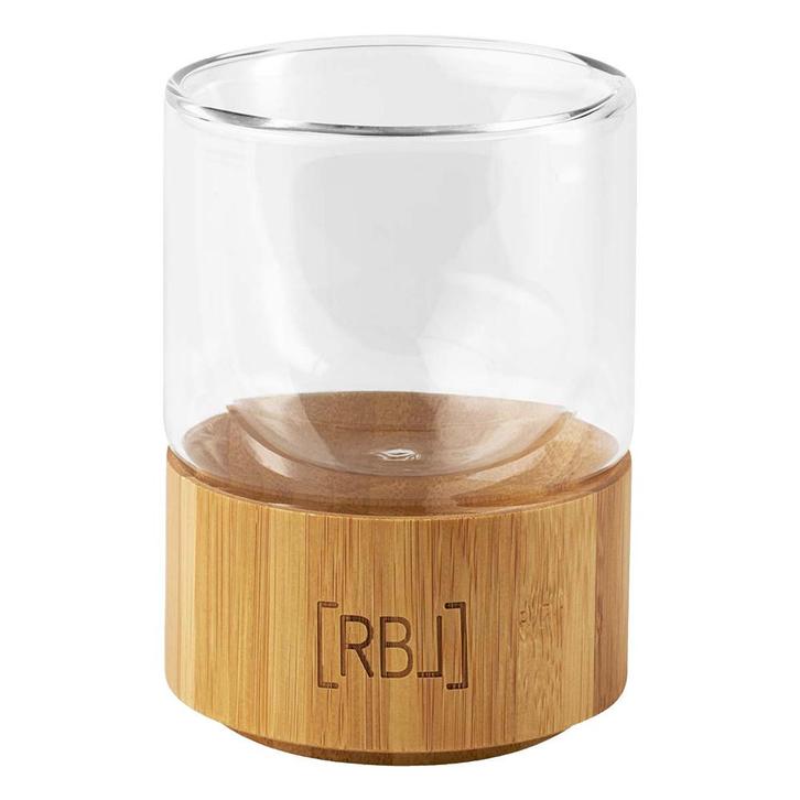 RBL Theeglas 200ml Bamboe, Doe-het-zelf en Verbouw, Elektra en Kabels, Ophalen of Verzenden
