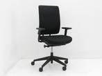 Bureaustoel Profim - zwart - 5-poot zwart - 2-D-armleggers, Ophalen of Verzenden, Gebruikt