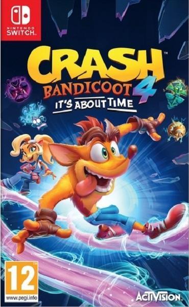 Crash Bandicoot 4: Its About Time Switch Morgen in huis!, Spelcomputers en Games, Games | Nintendo Switch, 3 spelers of meer, Zo goed als nieuw
