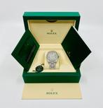 Rolex Datejust 41 - Roman -New  126300 - Iced Out - Diamonds, Sieraden, Tassen en Uiterlijk, Horloges | Heren, Staal, Polshorloge