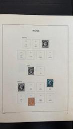 Wereld 1856/1990 - (Davo) Albums Frankrijk, Nederland,, Postzegels en Munten, Gestempeld
