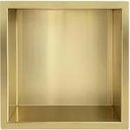 Wiesbaden Demis Inbouwnis - 30x30x10cm - Geborsteld Messing, Ophalen of Verzenden, Nieuw, Rvs
