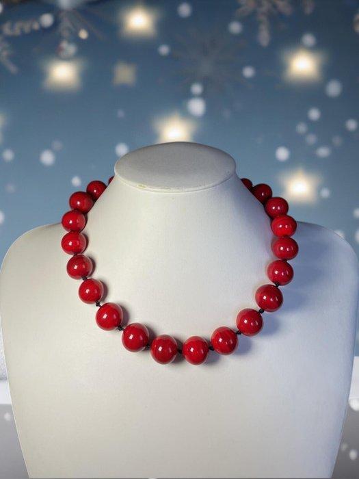 Vetro di Murano - Halsketting - ketting met Murano-parels, Antiek en Kunst, Antiek | Glas en Kristal