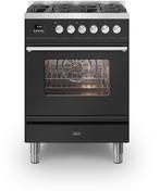 Ilve P06WE3/MG fornuis mat grafiet - 60 cm. breed, Verzenden, 60 cm of meer, Nieuw, 4 kookzones