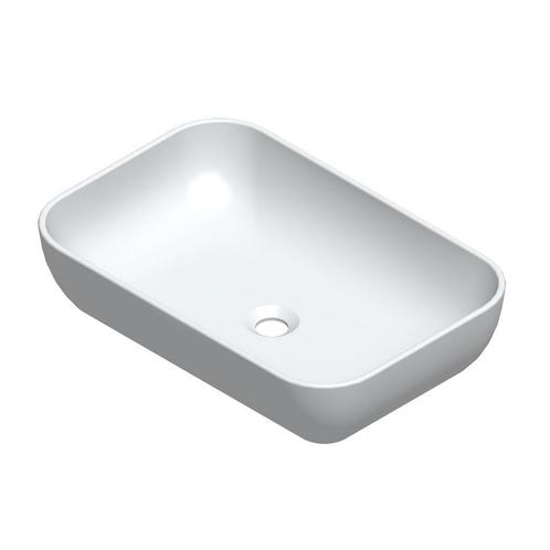 Waskom Sanicare Quattro 60x40cm Wit Keramiek, Doe-het-zelf en Verbouw, Sanitair, Overige typen, Nieuw, Ophalen of Verzenden