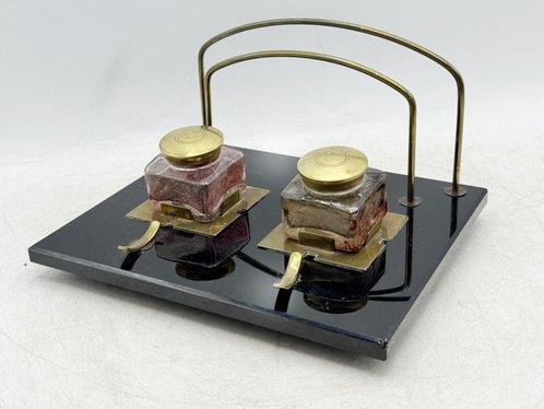 Inktpot - Expositor - Messing, Antiek en Kunst, Antiek | Overige Antiek