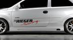 Rieger side skirt | Corsa C: 09.00-05.03 (tot Facelift),, Nieuw, Opel, Ophalen of Verzenden