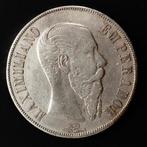 Mexico. Maximiliano. 1 Peso - 1867 - Mexico - Fue joya -, Postzegels en Munten