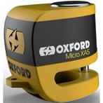 Oxford Micro Xa5 Alarm Disc Lock - Yellow & Black, Nieuw, Verzenden