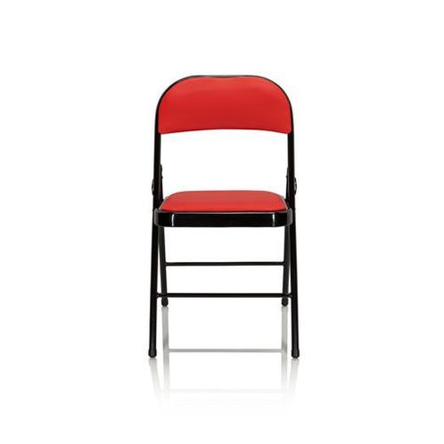 Vergaderstoel | Kunstleder | Rood | Tudela, Huis en Inrichting, Bureaus, Nieuw, Verzenden
