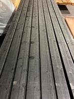 Zwarte geveldelen-channelsiding–rabatdelen–schutting–gevel, Minder dan 25 mm, Nieuw, Plank, 300 cm of meer