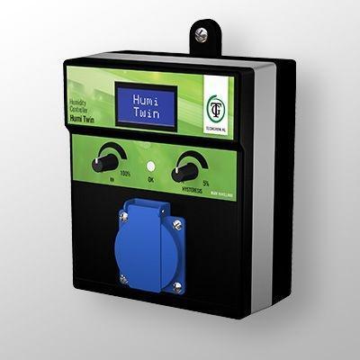 Techgrow Humi Twin - Hygrostaat, Doe-het-zelf en Verbouw, Ventilatie en Afzuiging, Nieuw, Ophalen of Verzenden