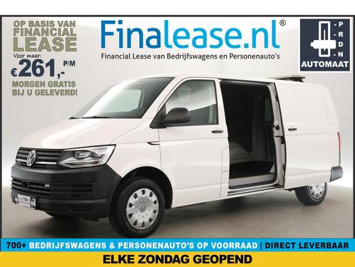 Volkswagen Transporter 2.0 TDI L2H1 150PK AUT Airco €261pm, Auto's, Bestelauto's, Lease, Handgeschakeld, Diesel, Volkswagen, Wit