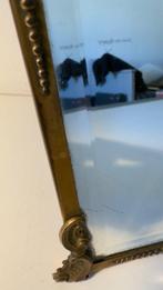 Tafelspiegel- Lipstick - Gepatineerd brons, Verguld brons -, Antiek en Kunst