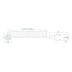 ProPlus Spiraalkabel - 3 meter - 2 x 7-polige stekker - f..., Ophalen of Verzenden, Nieuw