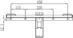 Growatt ARK Battery Wall Bracket, Ophalen of Verzenden, Nieuw