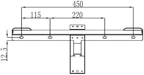 Growatt ARK Battery Wall Bracket, Doe-het-zelf en Verbouw, Zonnepanelen en Toebehoren, Ophalen of Verzenden