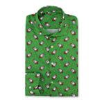 GENTS - Kerstoverhemd groen - S 37/38, Kleding | Heren, Verzenden, Nieuw