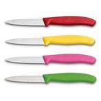 Victorinox schilmes 8 cm RVS kartel set van 4, Nieuw